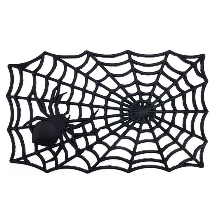 Паук на паутине