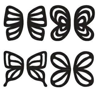 Трафарет для шоколадного декора