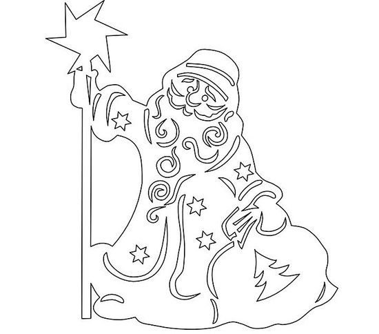 Трафарет "новогодний"