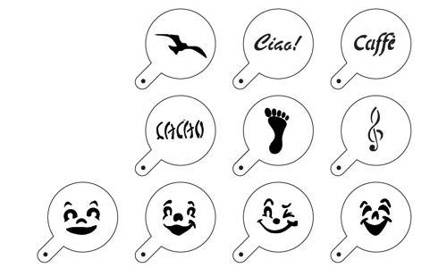 Трафарет для капучино