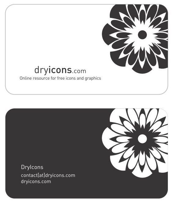 Трафареты для визиток