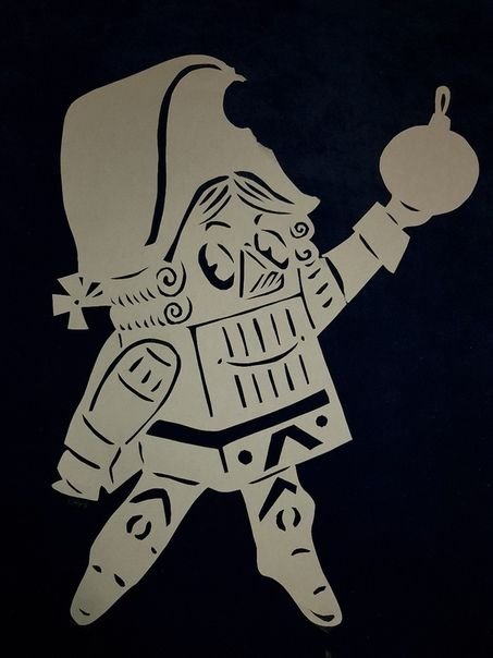 Вытынанка сказочные герои