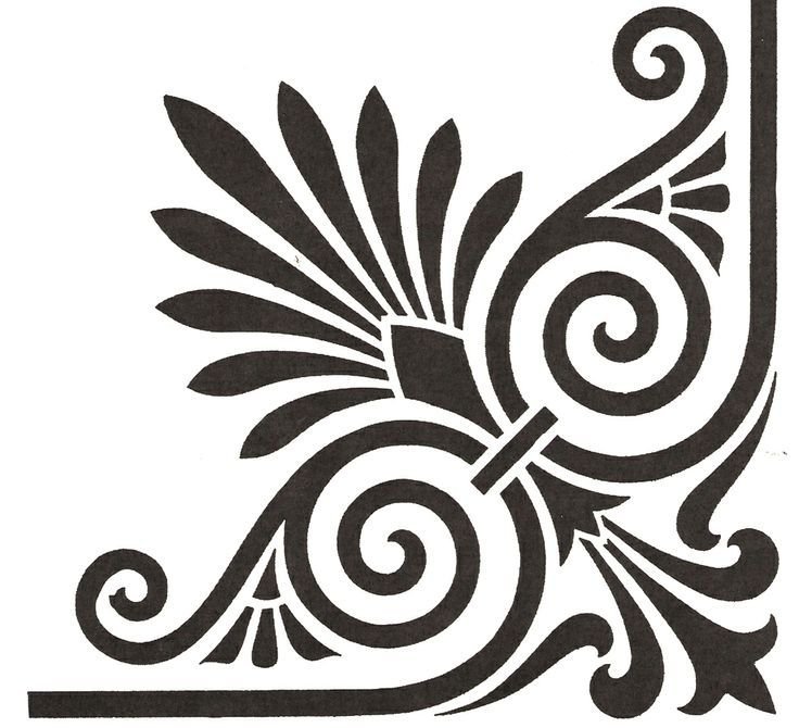 Декоративные трафареты