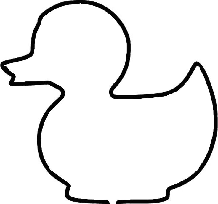 Дымковская игрушка уточка раскраска