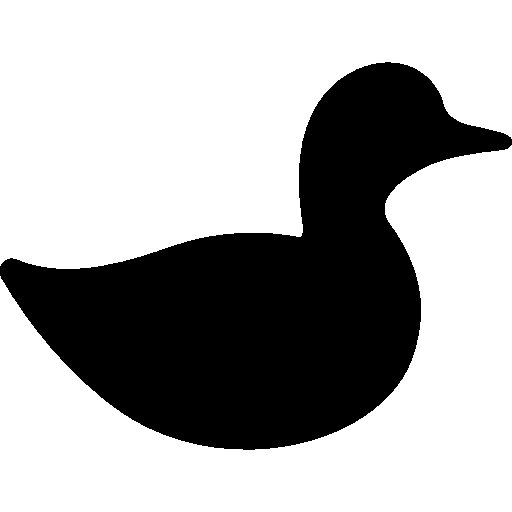 Утка контур