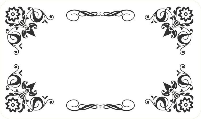 Узоры для визиток