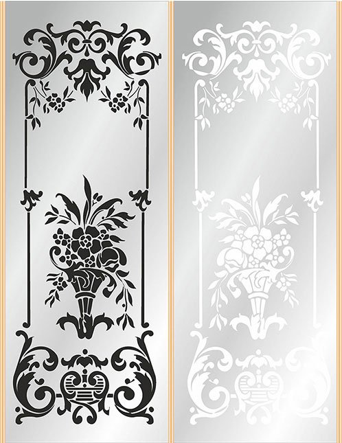 Трафарет для пескоструя