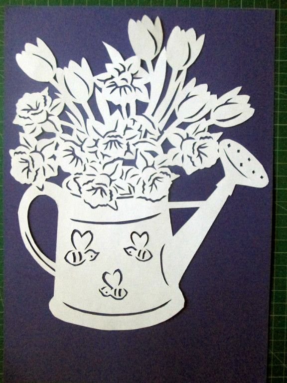 Вырезанки Весна