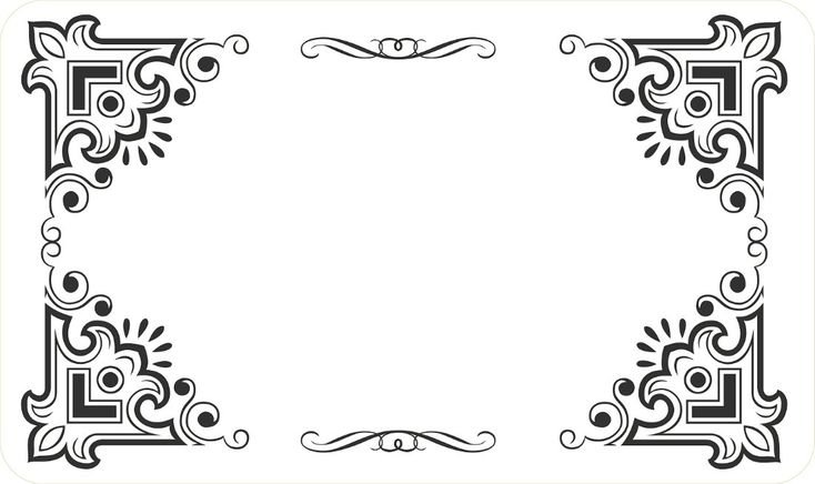 Рамка орнамент