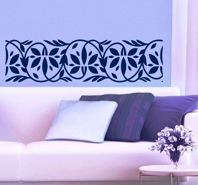 Трафарет интерьерный