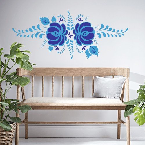 Аппликация Гжель