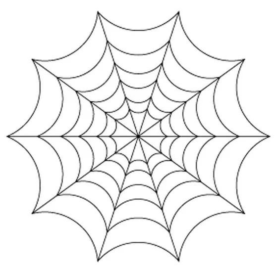 Паутина рисунок