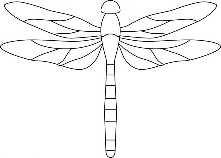 Стрекоза рисунок