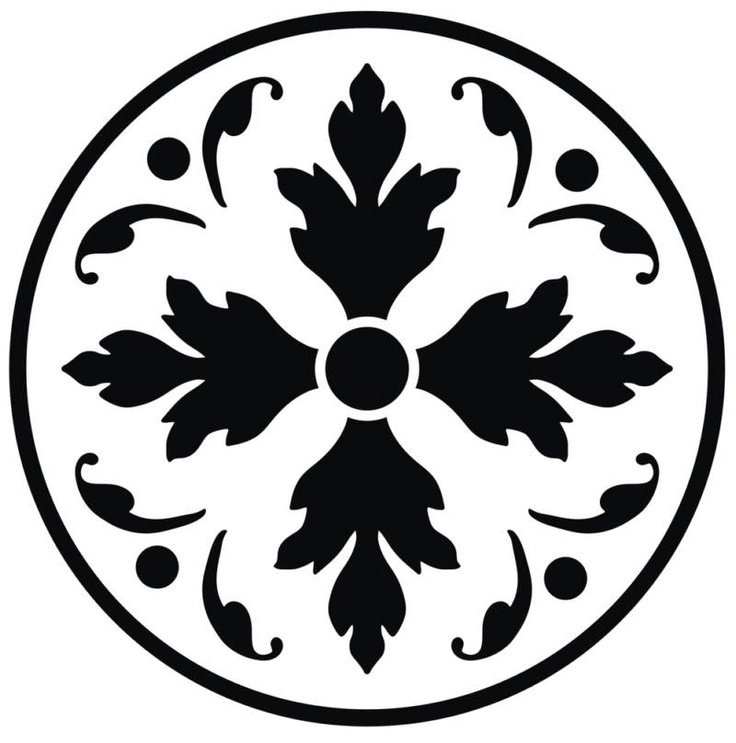 Орнамент в круге