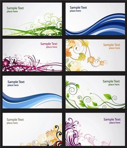 Заготовки для визиток