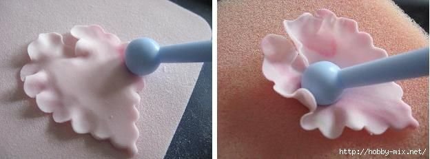 Лепка цветов из холодного фарфора