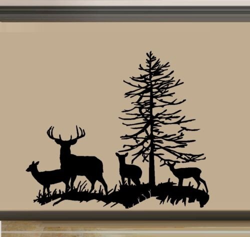 Трафарет "олени"