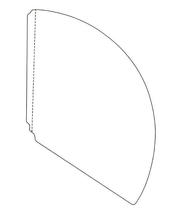 Конус из бумаги