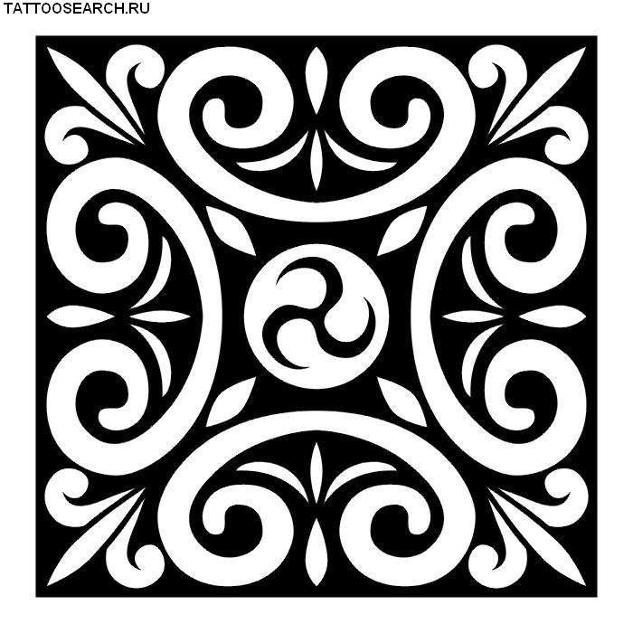 Орнамент осетинский Аланский