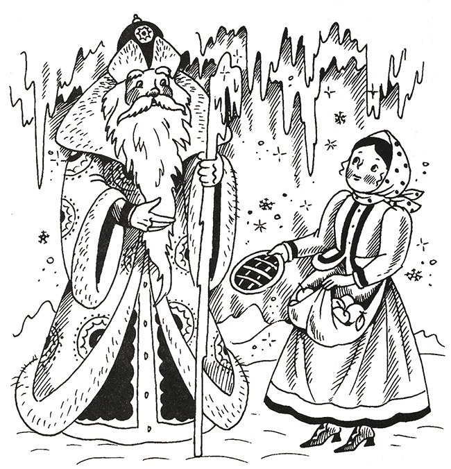 Мороз Иванович рукодельница и Ленивица