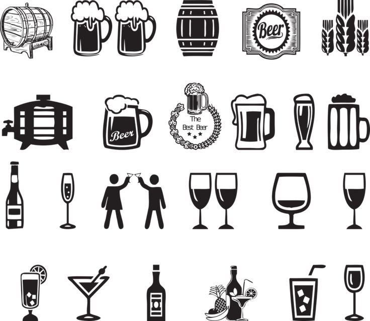 Пиво пиктограмма