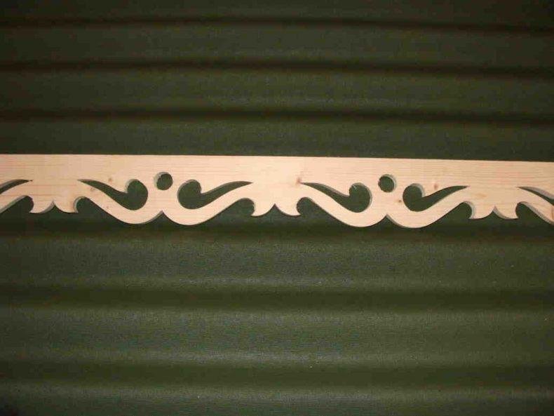 Прорезная домовая резьба, фронтоны