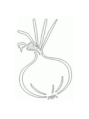 Трафарет лука