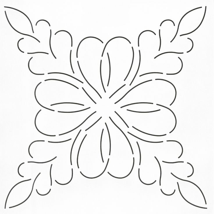 Трафареты для Стежки