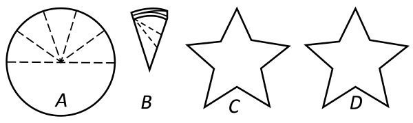 Как вырезать пятиконечную звезду из бумаги