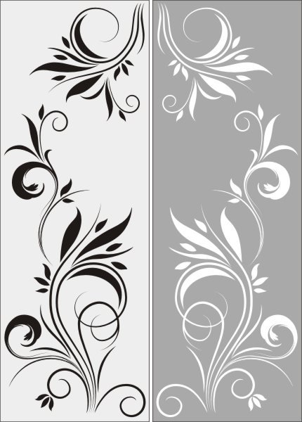 Пескоструйный орнамент