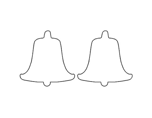 Трафарет "колокольчики"