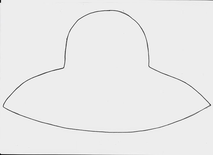 Шаблон шляпки
