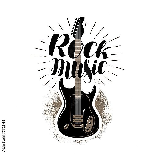 Трафареты в стиле рок