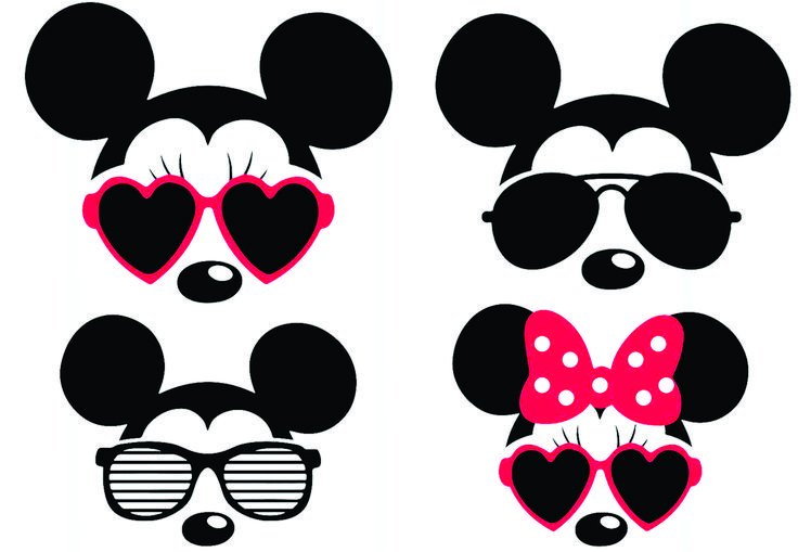 Минни Маус аппликация