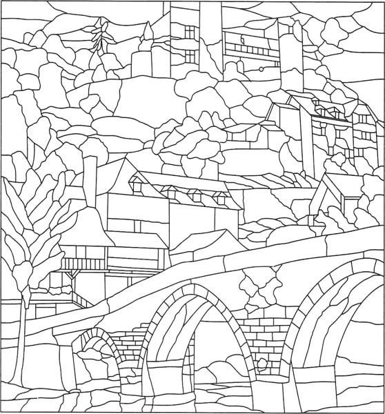 Эскиз витража