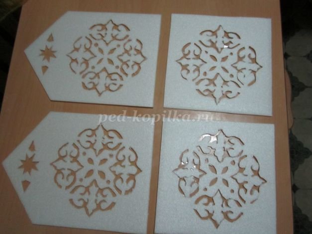 Поделки из потолочной плитки своими руками