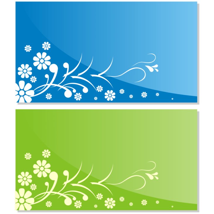 Макет визитки