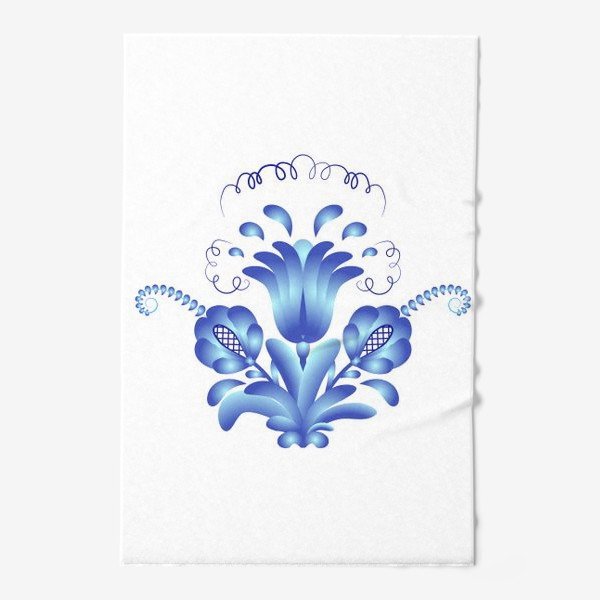 Бланк Гжель