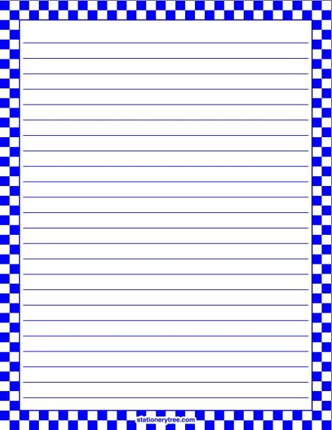 Лист в полоску