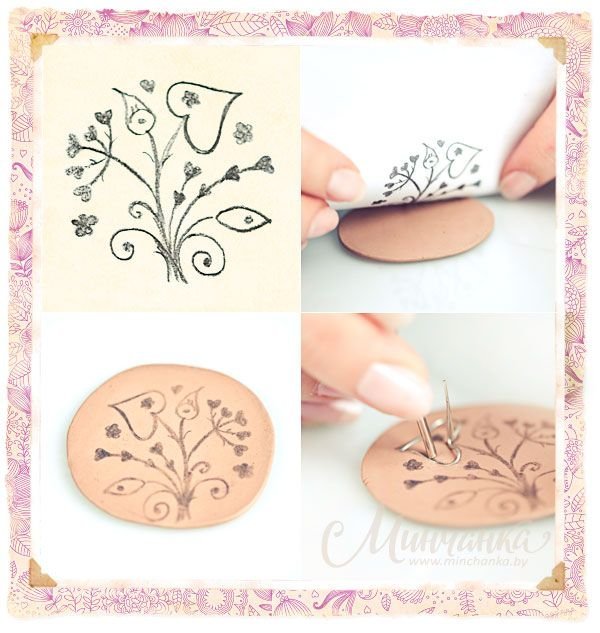 Штампики для глины