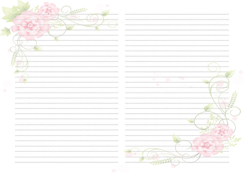 Разлинованные листы для скрапбукинга