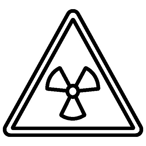 Значок радиации