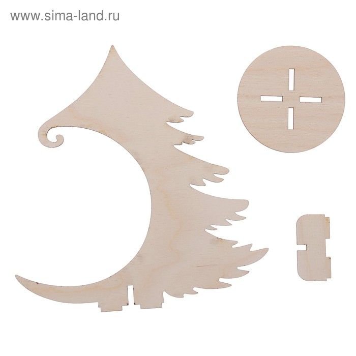 Елка из фанеры чертеж