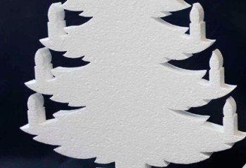 Елка из потолочной плитки мастер класс