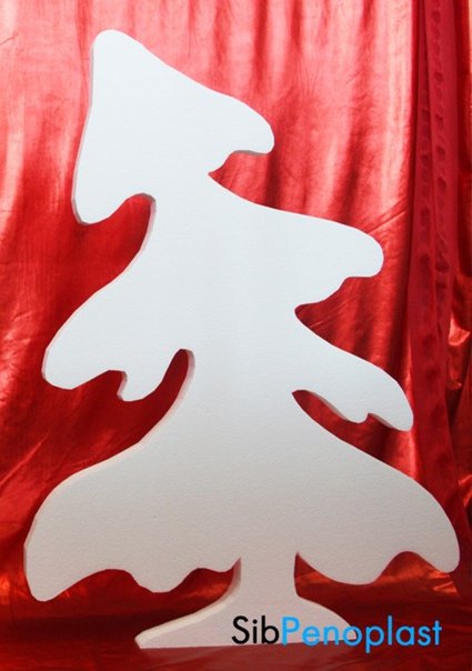 Фигурки из пенопласта на новый год