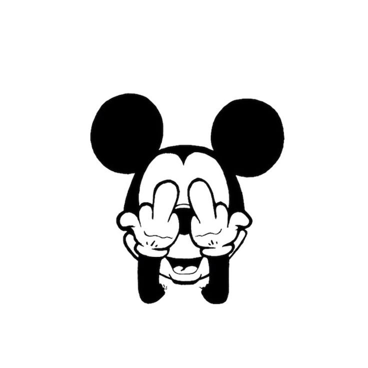 Принты Микки Маус