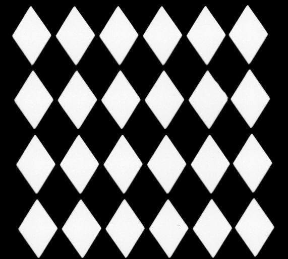 Трафарет ромбы для декупажа