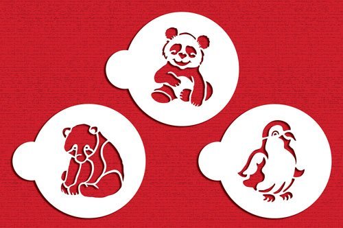 Трафарет медведя для вырезания