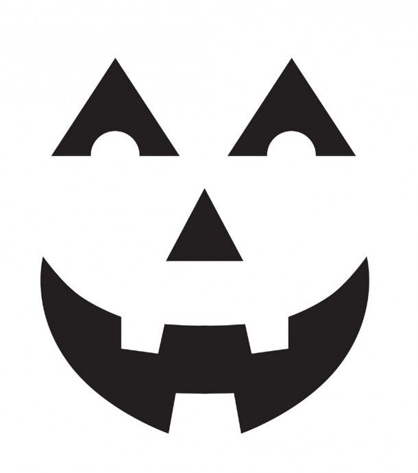 Тыква трафарет