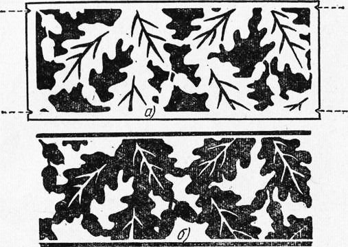 Прямой и обратный трафарет